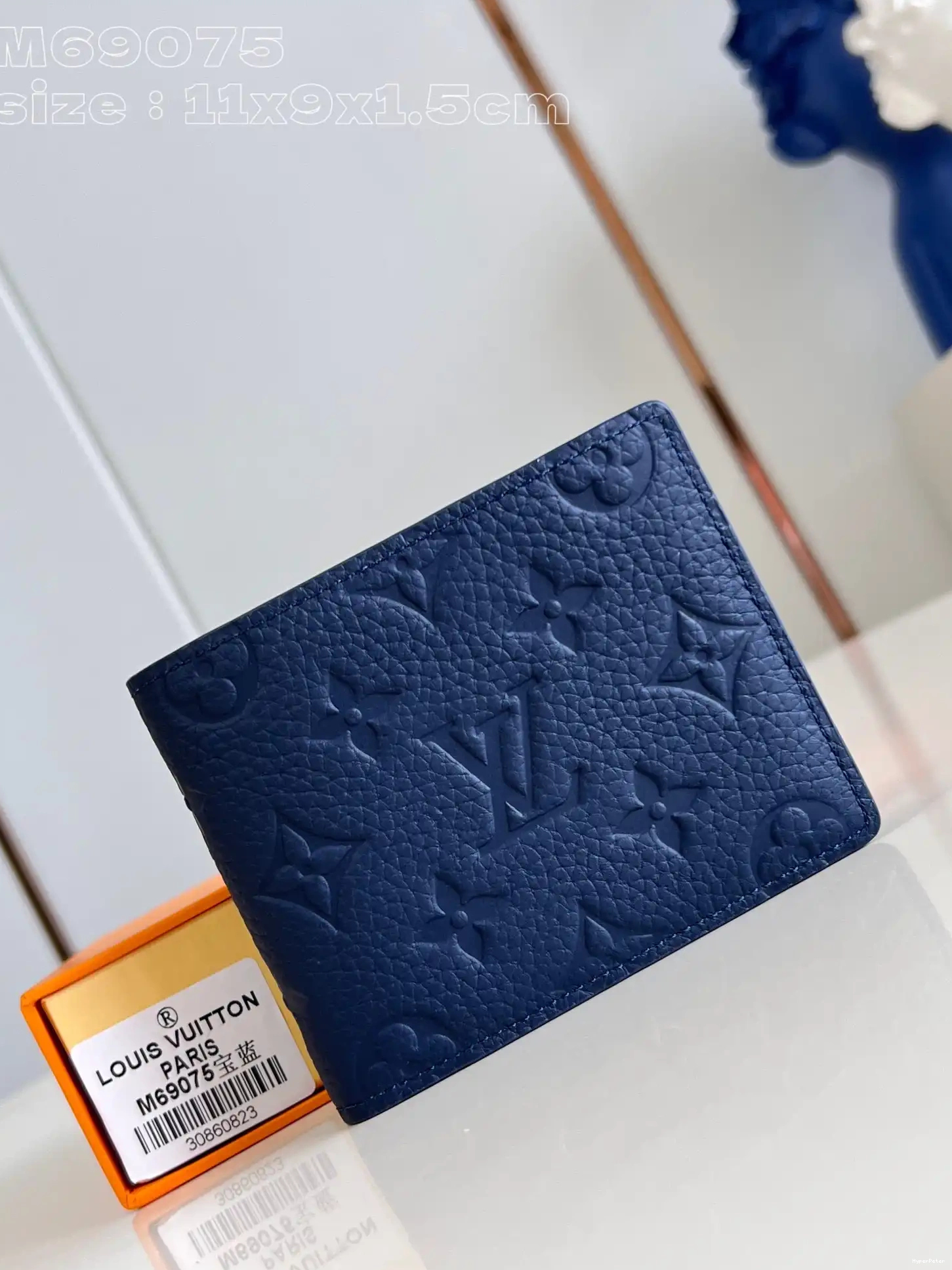 SLENDER VUITTON LOUIS WALLET-11*8.5*2CM 0624